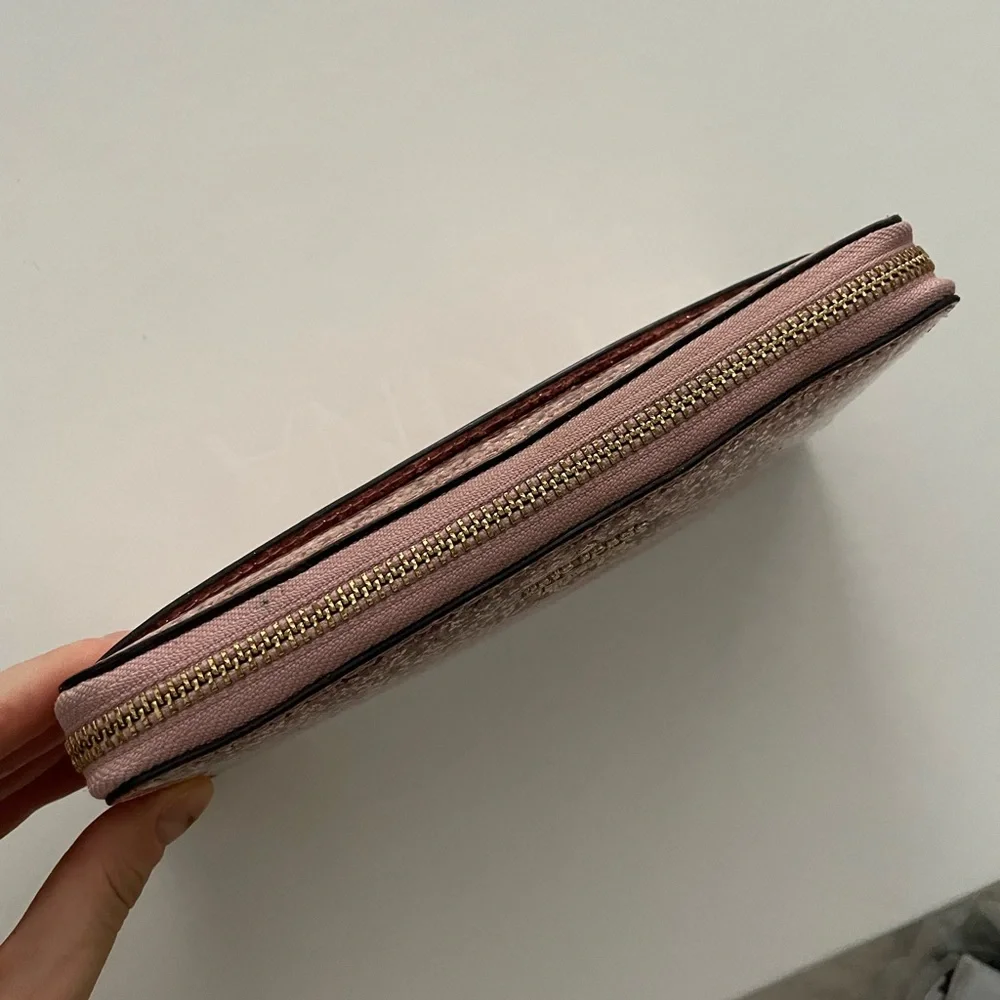 Kate‎ Spade New York Tinsel Smooth Glitter Large Wallet (Rose gold)